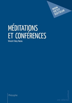 Paperback Méditations et conférences [French] Book