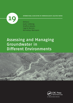 Paperback Assessing and Managing Groundwater in Different Environments Book