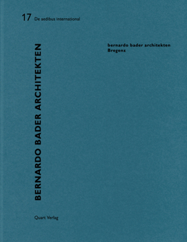 Paperback Bernardo Bader Architekten - Bregenz: de Aedibus International 17 Book