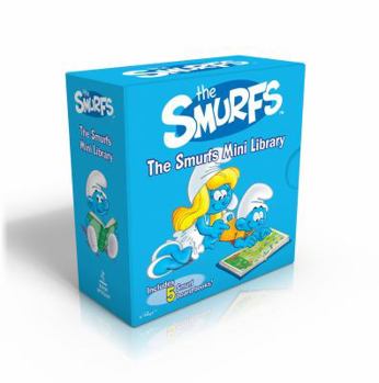 Board book Smurfs Mini Library: Rise and Shine; Happy Smurfdays; Fun and Games; Making Music; Whatever the Weather Book