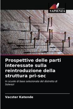 Paperback Prospettive delle parti interessate sulla reintroduzione della struttura pri-sec [Italian] Book