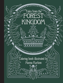 Hardcover Tales from the Forest Kingdom Coloring Book