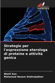 Paperback Strategie per l'espressione eterologa di proteine e attività genica [Italian] Book