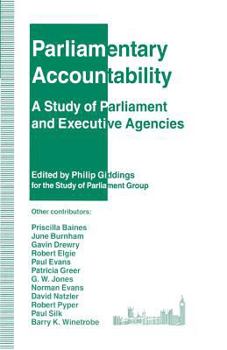 Paperback Parliamentary Accountability: A Study of Parliament and Executive Agencies Book