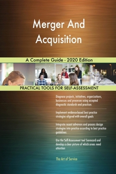 Paperback Merger And Acquisition A Complete Guide - 2020 Edition Book
