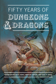 Paperback Fifty Years of Dungeons & Dragons Book
