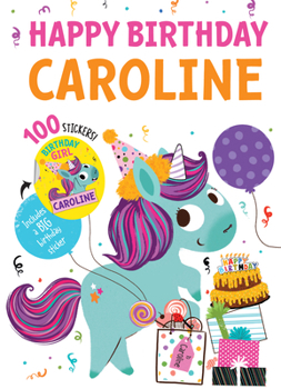 Hardcover Happy Birthday Caroline Book