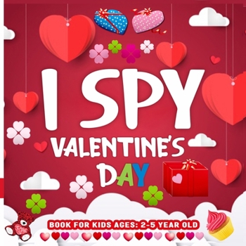 Paperback I Spy Valentine's Day Book