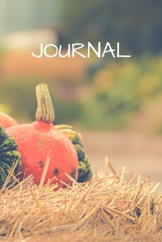 Paperback Journal: Lined Journal To Write In Autumn Theme 100 pages 6"x9" Book