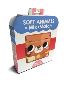 Rag Book Soft Animals to Mix & Match Animals Around Me Book