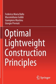 Paperback Optimal Lightweight Construction Principles Book