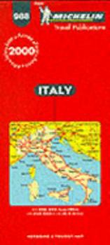 Map Italy (Michelin Maps) Book