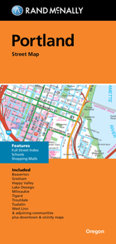 Map Rand McNally Folded Map: Portland Street Map Book