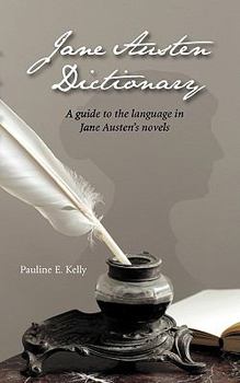 Paperback Jane Austen Dictionary Book