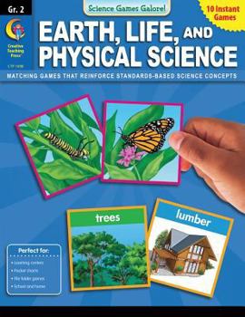 Paperback Earth, Life, and Physical Science, Grade 2 Book