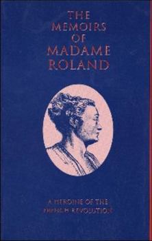 Paperback Memiors of Madame Roland Book