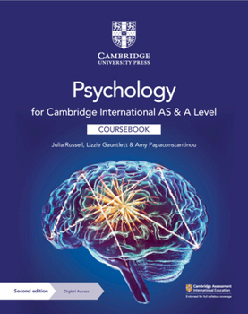 Paperback Cambridge International as & a Level Psychology Coursebook with Digital Access (2 Years) Book