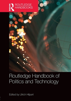 Paperback Routledge Handbook of Politics and Technology Book