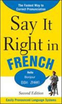 Paperback Say It Right in French Book