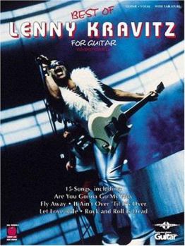 Paperback Best of Lenny Kravitz for Guitar Edition Book