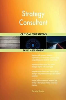 Paperback Strategy Consultant Critical Questions Skills Assessment Book