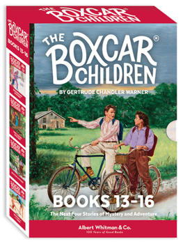 Paperback The Boxcar Children Mysteries Boxed Set 13-16 Book