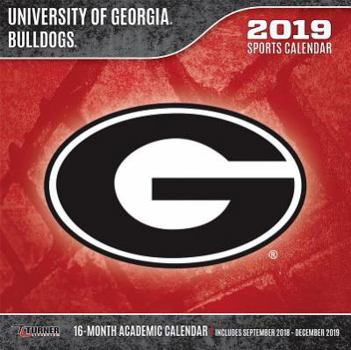 Calendar Georgia Bulldogs 2019 12x12 Team Wall Calendar Book