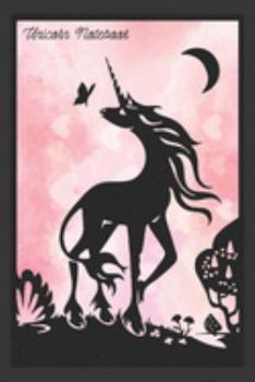 Paperback Unicorn Notebook: Notebook for Lovers of Unicorns, Blank Lined Paper for Back To School Students, 6" x 9", 110 pages Book