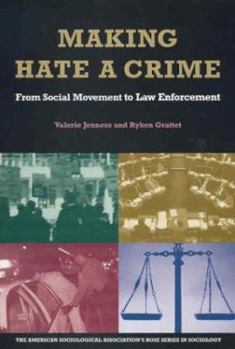 Hardcover Making Hate a Crime: From Social Movement to Law Enforcement Book