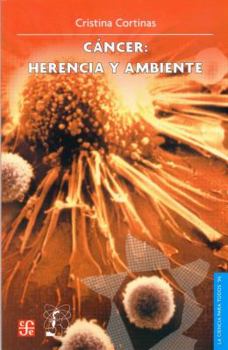Paperback Cáncer: herencia y ambiente (Spanish Edition) [Spanish] Book