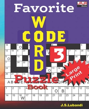 Paperback Favorite CODEWORD Puzzle Book 3 [Large Print] Book