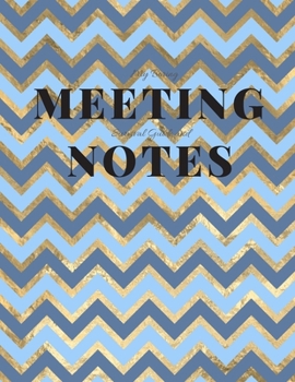 My Boring Meeting Survival Guide and Notes: 8.5x11 Meeting Notebook and Puzzle Book