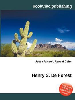 Paperback Henry S. de Forest Book