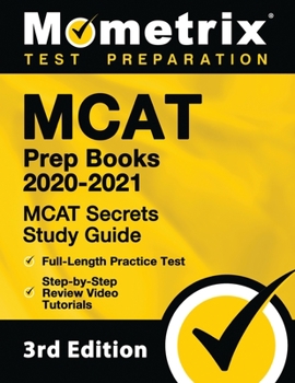 Paperback MCAT Prep Books 2020-2021 - MCAT Secrets Study Guide, Full-Length Practice Test, Step-By-Step Review Video Tutorials Book