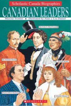 Paperback Scholastic Canada Biographies: Canadian Leaders Book