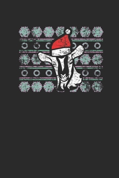 Ugly Christmas Goat: Blank Lined Notebook (6" x 9" - 120 pages) ~ Christmas Themed Notebook for Daily Journal, Diary, and Gift