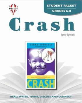 Paperback Crash - Student Packet by Novel Units Book