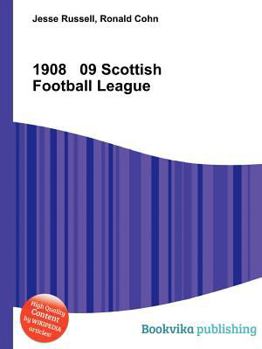 Paperback 1908 09 Scottish Football League Book