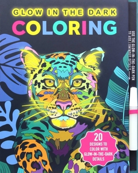 Paperback Glow in the Dark Coloring Book