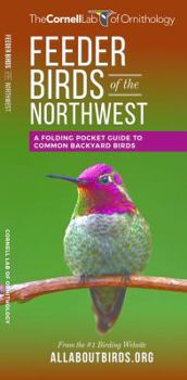 Paperback Feeder Birds of the Northwest: A Folding Pocket Guide to Common Backyard Birds Book