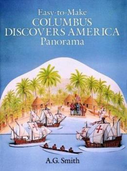 Paperback Easy-To-Make Columbus Discovers America Panorama Book