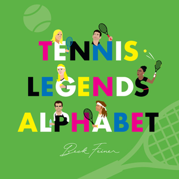 Hardcover Tennis Legends Alphabet Book