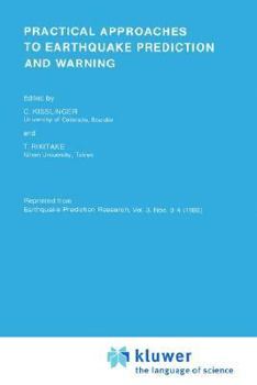 Hardcover Practical Approaches to Earthquake Prediction and Warning Book