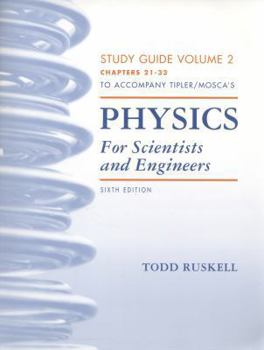 Paperback Physics for Scientists and Engineers Study Guide, Vol. 2 Book