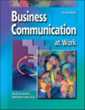 Hardcover Business Communication at Work Student Text/Workbook/CD Package 2003 Book