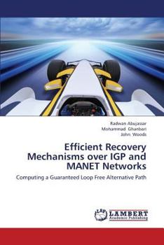 Paperback Efficient Recovery Mechanisms Over Igp and Manet Networks Book