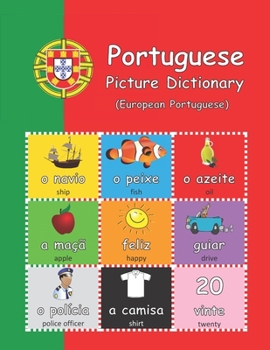 Paperback Portuguese Picture Dictionary: European Portuguese (with audio) Book