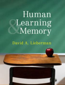 Paperback Human Learning and Memory Book