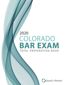 Paperback 2020 Colorado Bar Exam Total Preparation Book