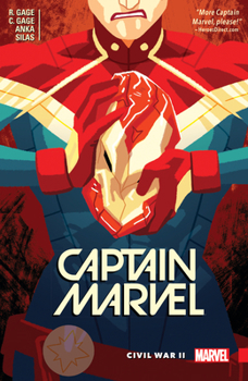 Paperback Captain Marvel Vol. 2: Civil War II Book